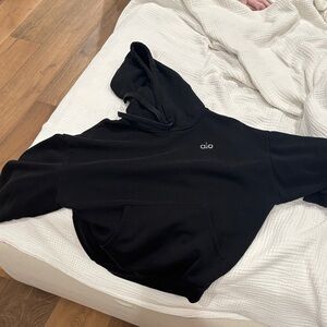 ALO Yoga Black Hoodie Sweater